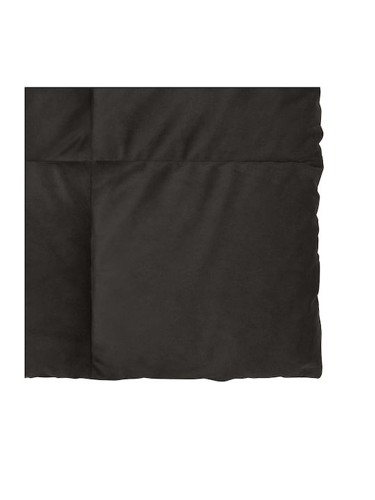 vidaXL Samt Decke Übergröße 220x260cm Anthrazit