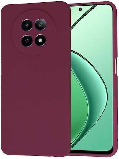 Case Realme 12x 12 Techsuit Softflex Burgundy