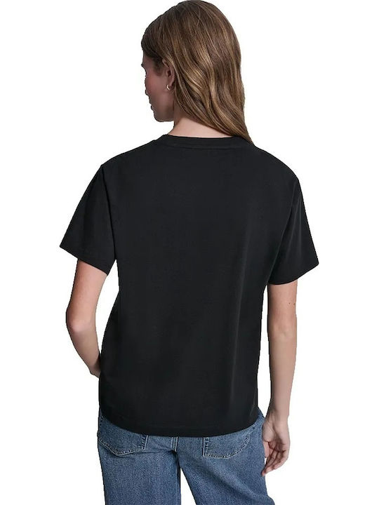 DKNY T-Shirt Μαύρο