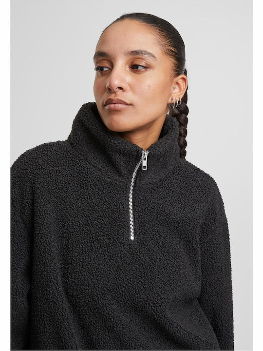 Women's Sherpa Black Blouse