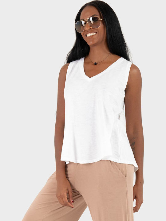 Women's Cotton Top White