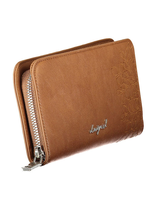 Large Women's Brown Wallet