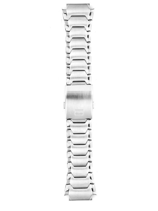 Tommy Hilfiger 679000202 Μεταλλικό Μπρασελέ Ασημί 20mm