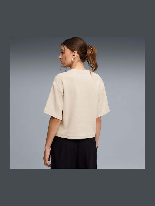 PUMA Essentials T-Shirt Ecru