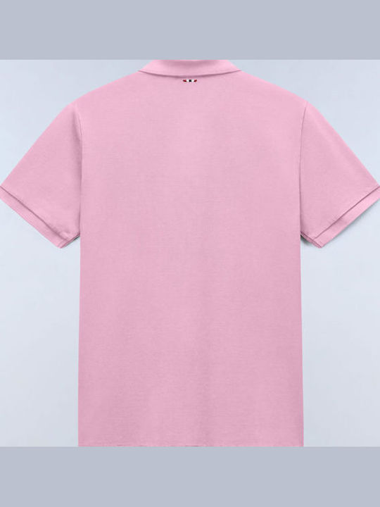 Elbas Polo Short Sleeve T-shirt Pink