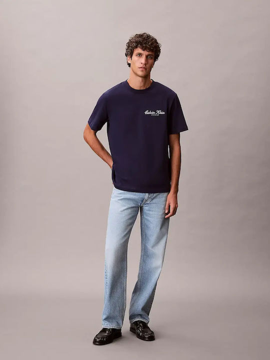 T-shirt Σκούρο Μπλε