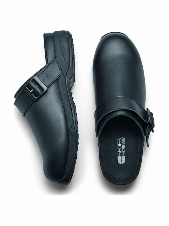 Shoes For Crews Σαμπό Μαύρα