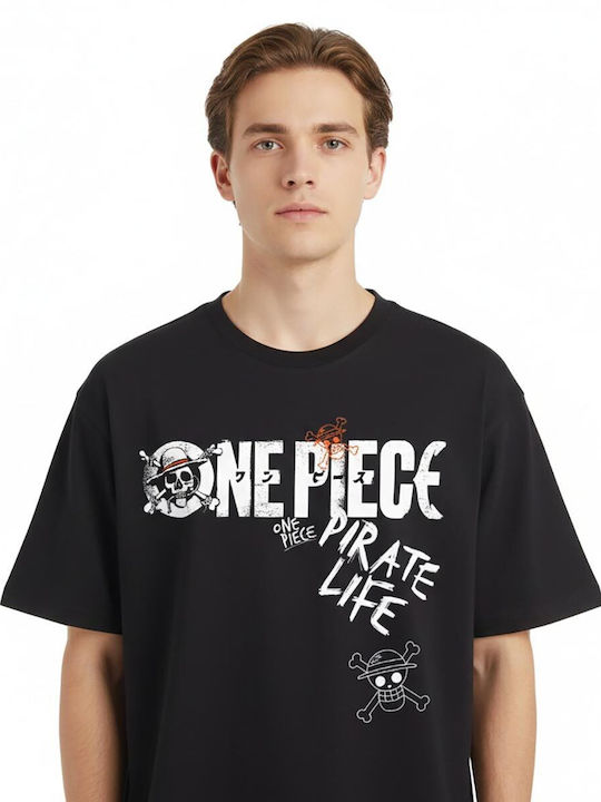 Цял Бански Pirate Life Черен T-shirt