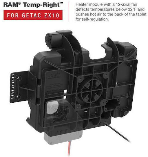 Ram Mounts Ram Form-fit Dock Alimentat Getac Zx10 Multicolor