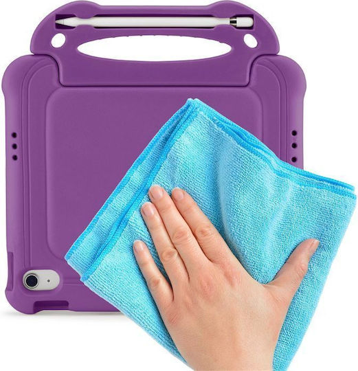 Pipetto Durable Back Cover For Kids Purple Apple Ipad 10.9 (2022) Ipad 11 (2025) Ipad Air 11