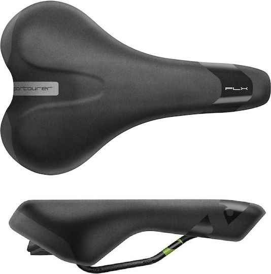 Sportourer Green Bicycle Saddle Trekking