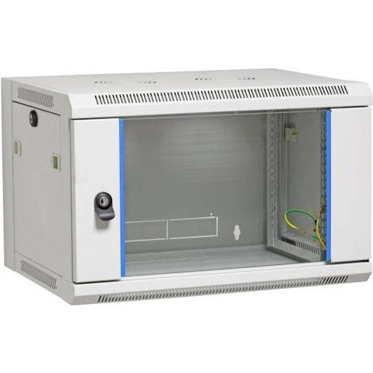 EFB Dulap Montat Pe Perete Pentru Rack 19U Gri 691712FGR.2