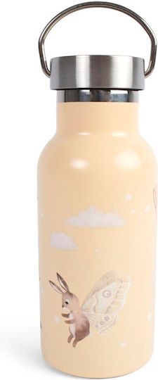 Filibabba Kids Water Bottle Thermos Stainless Steel with Screw-on Cap Non Spill