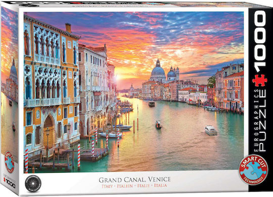 Puzzle Veneția Canalul Mare 2D 1000 Piese