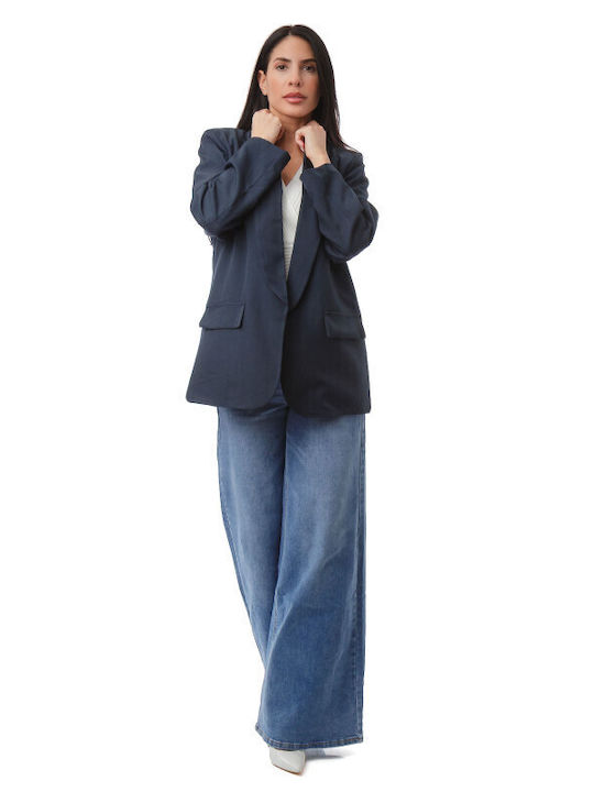 Silia D Women's Dark Blue Blazer