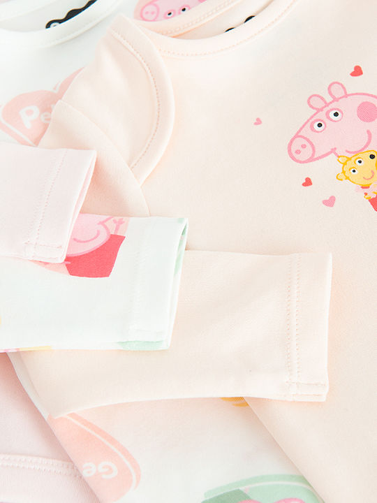 Cool Club Set Pink Onesies 3 Pieces