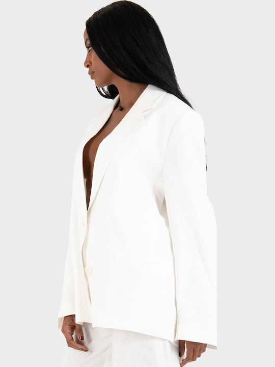 Drykorn Γυναικείο Σακάκι Off White
