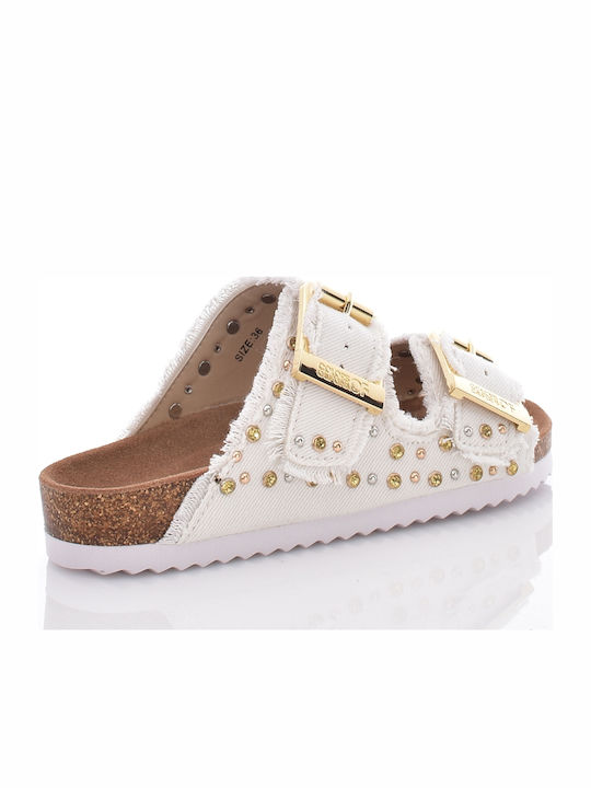 Women's Anatomic Flat Sandals White
