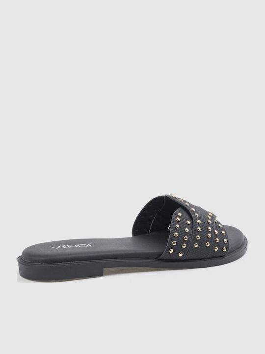 Women's Flat Sandals Black