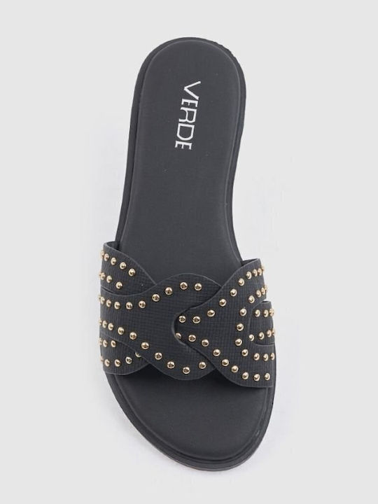 Women's Flat Sandals Black