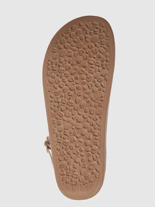 Women's Flat Sandals Beige