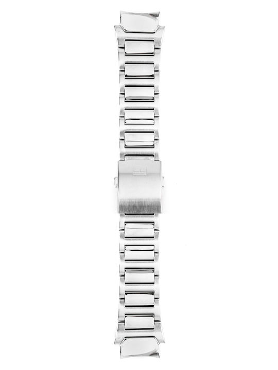 Tommy Hilfiger 679000207 Μεταλλικό Μπρασελέ Ασημί 22mm