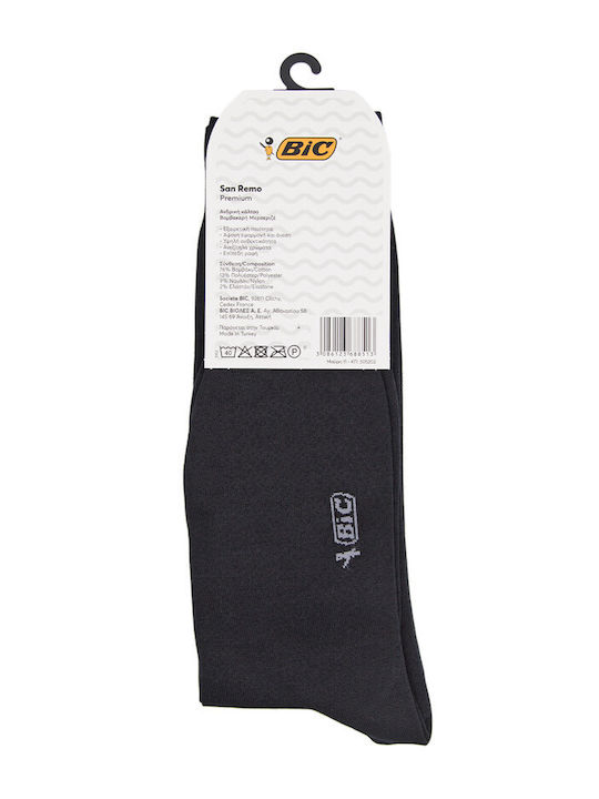BIC Ανδρικές Κάλτσες Μαύρη BIC Ανδρικές Κάλτσες Μαύρη