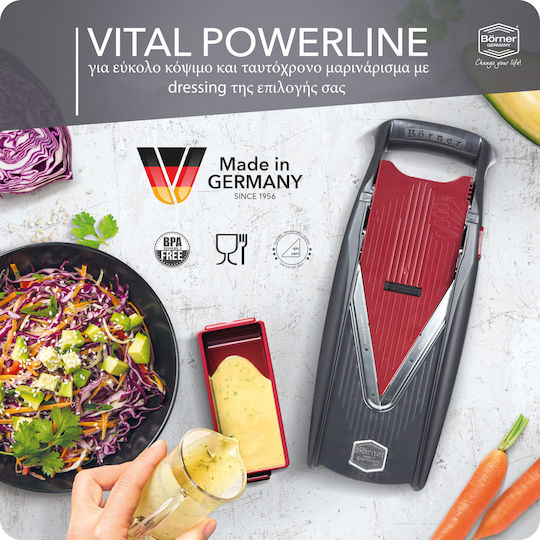 Borner Kitchen Cutting & Slicing Tools Slicer Vital Starter Set 7 Pieces