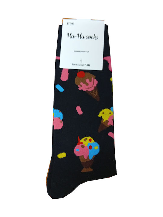 Hoho Socks Κάλτσες Μαύρο
