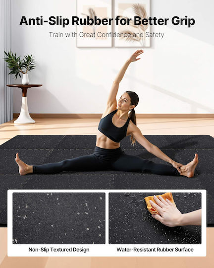 Vevor Exercise Mat Pilates Gray (61x61x2cm)