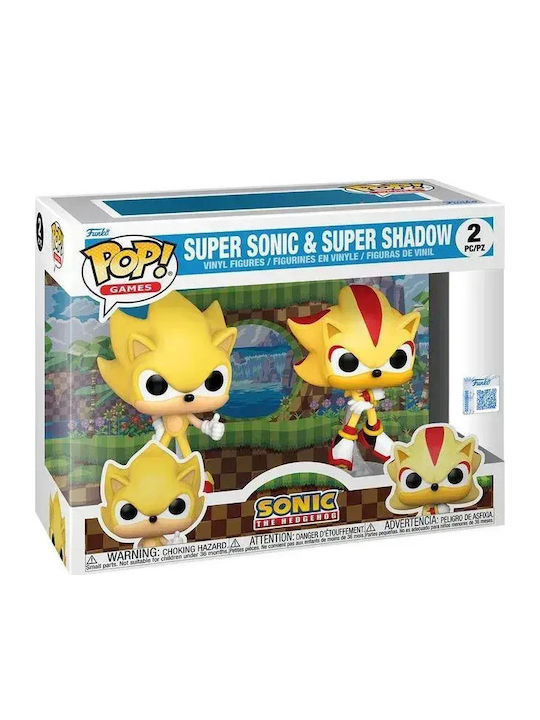 Funko Pop! Super Sonic & Shadow (Flocked, Special Edition) 2τμχ Funko Pop! Super Sonic & Shadow (Flocked, Special Edition) 2τμχ