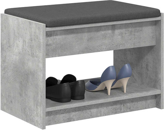 Mobilier Hol cu Bancă Gri 63x38x45cm