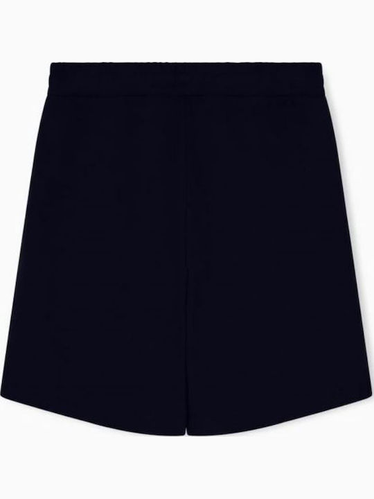 Pantaloni Scurți Sport Bărbătești cu Croială Lejeră, Albastru Marin