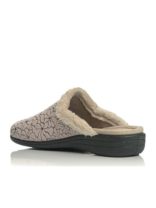 Anatomisch Damen Hausschuhe Beige