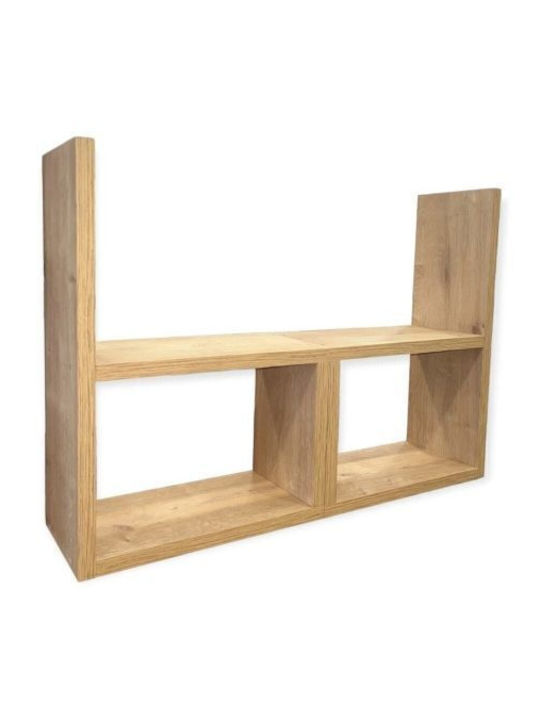 SteweHome Επιτραπέζια Βάση Ξύλινη 58x14x48εκ. Καφέ