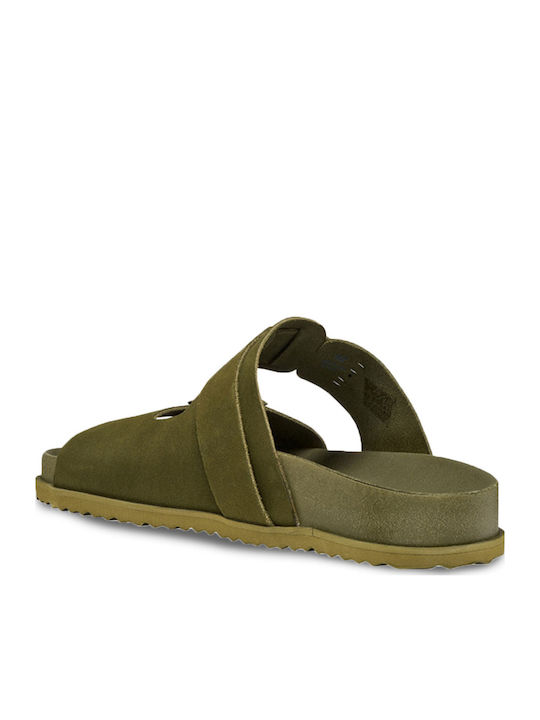 Men's Sandals in Green Colour