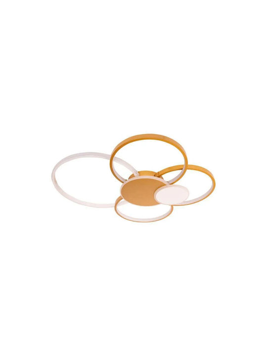 Alista Home Plafonieră de Tavan Albă cu LED Integrat și Telecomandă