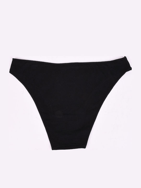 Cotton Women's Briefs Black