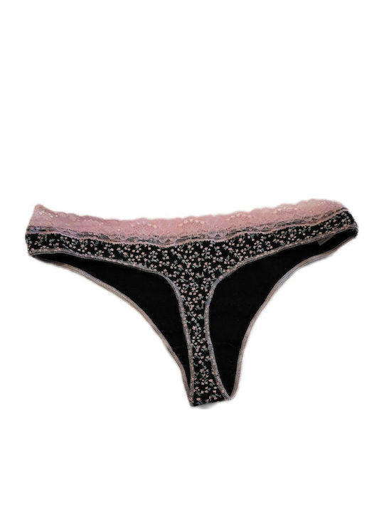 Βαμβακερά Γυναικεία String 2Pack Πολύχρωμα