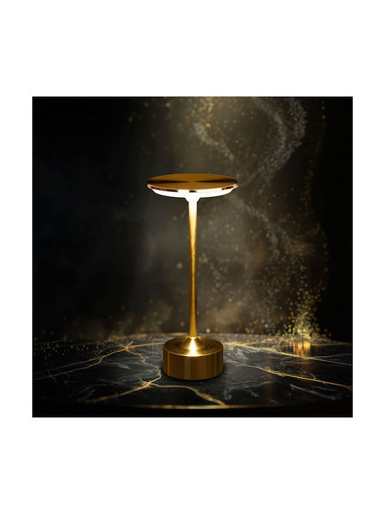 Alista Home Rechargeable LED Office Lamp in Gold Colour