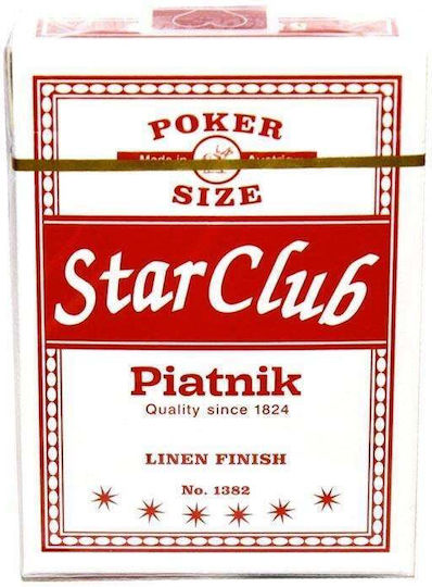 Piatnik Star Club Poker Cards Red Blue
