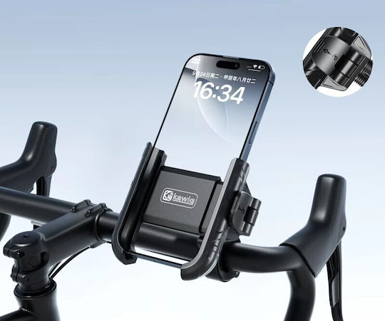 Kewig M29 Motorcycle Phone Mount with Adjustable Arm for the Handlebar