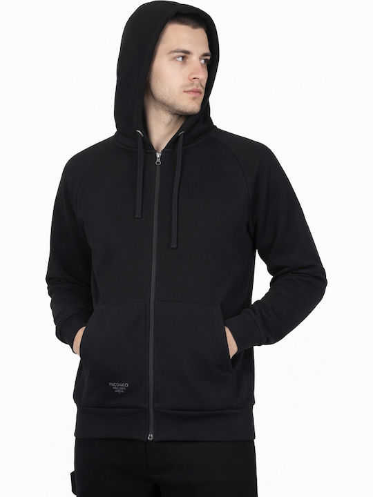Cardigan with Hood Black