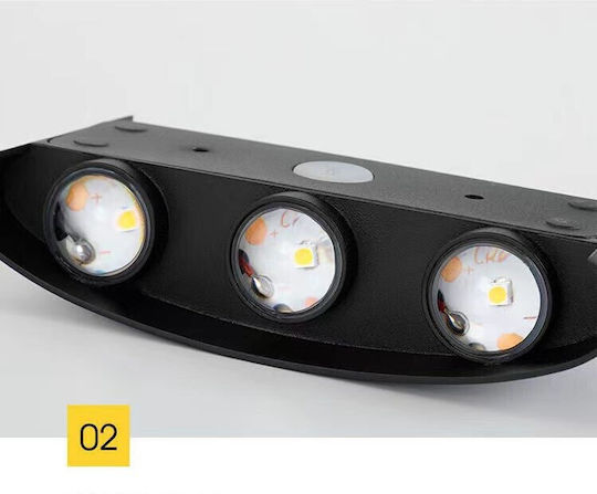 Alista Home Φωτιστικό Τοίχου Μαύρο 22x8εκ. Alista Home Φωτιστικό Τοίχου Μαύρο 22x8εκ.
