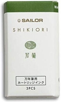 Sailor Shikiori 3 Ανταλλακτικά Μελάνια για Στυλό