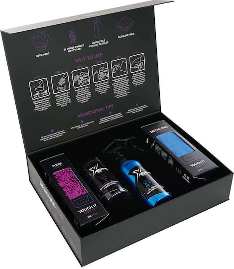Пълен Комплект Детайлинг Мотоциклет Xzone Ride