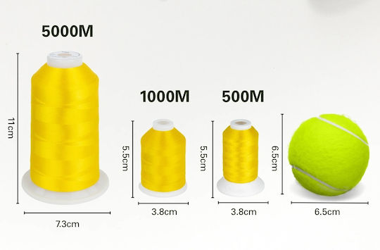 Комплект За Бродиране 80 Шпули 1000 М Цветове Janome