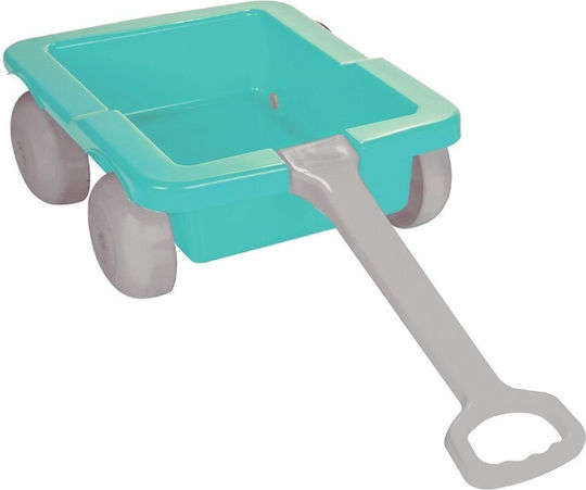 Children's Stroller Set Bucket Sand Toys Tools Pilsan Carriage Turquoise