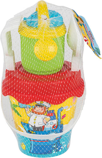 Pilsan Sweety Bucket Sand Toy Set 8 Pieces