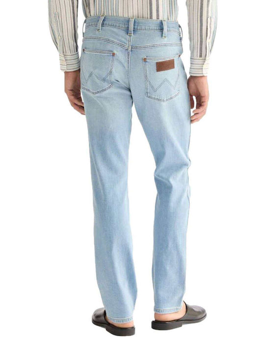 Wrangler Ανδρικό Παντελόνι Τζιν Ελαστικό Regular Fit Straight Μπλε Wrangler Ανδρικό Παντελόνι Τζιν Ελαστικό Regular Fit Straight Μπλε